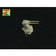   Aber Models Set of 16 pcs 3,7 cm Flak 42 gun barrels for German war ships 1:700 (RE-700 L40)