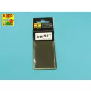 Aber Models Nets and drilled plates ( 18 models -80x45mm ) (S14)