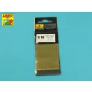 Aber Models Nets and drilled plates ( 18 models -80x45mm ) (S18)