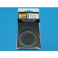   Aber Models Stainless Steel Towing Cables O 0,6mm, 1 m long (TCS 06)
