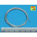 Aber Models Stainless Steel Towing Cables O 0,6mm, 1 m long (TCS 06)