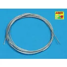 Aber Models Stainless Steel Towing Cables O 0,6mm, 1 m long (TCS 06)