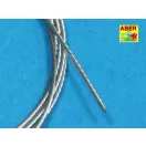 Aber Models Stainless Steel Towing Cables O 0,6mm, 1 m long (TCS 06)