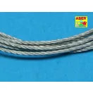 Aber Models Stainless Steel Towing Cables 0,9mm 1 m long (TCS 09)