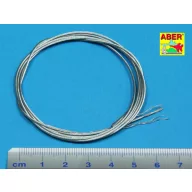   Aber Models Stainless Steel Towing Cables O 1,0 mm, 1 m long (TCS 10)