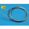 Aber Models Stainless Steel Towing Cables O 2,0 mm, 1 m long (TCS 20)