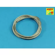   Aber Models Stainless Steel Towing Cables fi 2,5mm, 125 cm long (TCS 25)