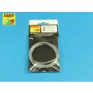 Aber Models Stainless Steel Towing Cables fi 2,5mm, 125 cm long (TCS 25)