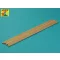 Aber Models Wood round rods 4mm length 250mm x 8 pcs. (WR4)