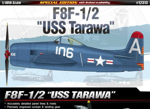 Academy F8F-1/2 USS Tarawa 1:48 (12313)