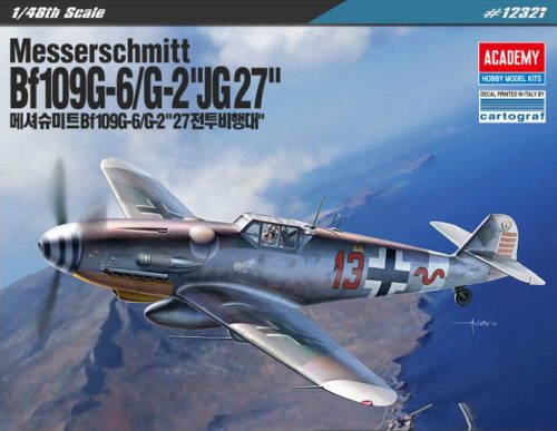 Academy Messerschmitt Bf109G-6/G-2 JG-27 1:48 (12321)