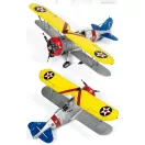 Academy 1:48 USN F3F-2 VF-6 "FIGHTING SIX" (12326)