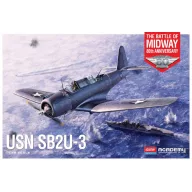 Academy USN SB2U-3 BATTLE OF MIDWAY 1:48 (12350)