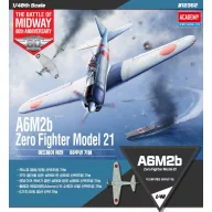   Academy A6M2B ZERO FIGHTER MOD. 21 "BATTLE OF MIDWAY" 1:48 (12352)