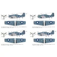 Academy 1:48 F4F-4 WILDCAT 12355