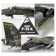 Academy 1:48 USAF F-111A AARDVAK VIETNAM 12360