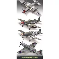 Academy P-51B Mustang 1:72 (12464)