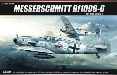 Academy Messeschmitt Bf-109G-6 1:72 (12467)