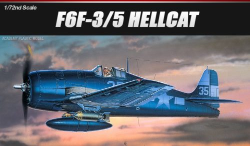 Academy Grumman F6F-3/5 Hellcat 1:72 (12481)