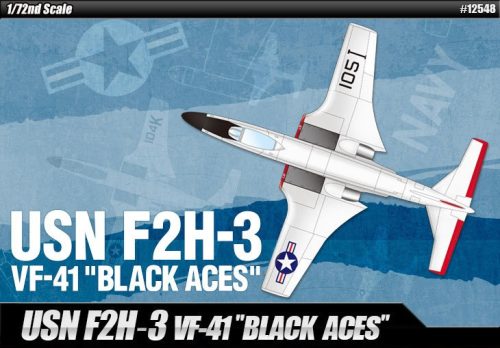 Academy F2H-3 "VF-41 Black Aces" 1:72 (12548)