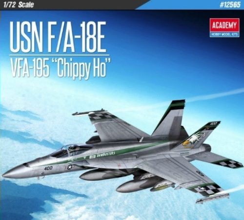 Academy USN F/A-18E VFA-195 Chippy Ho 1:72 (12565)