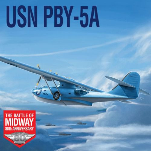 Academy USN PBY-5A "Battle of Midway" 1:72 (12573)