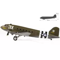Academy USAAF C-47 Skytrain 1:144 (12633)