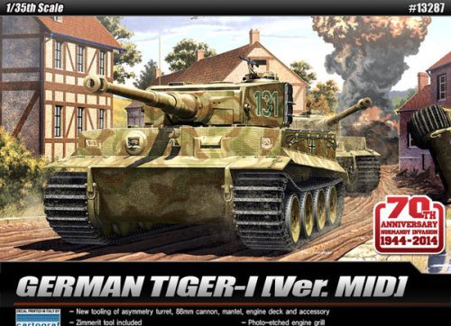 Academy Tiger I Mid 70th Anniversary 1944 1:35 (13287)