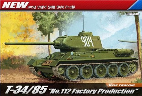 Academy T-34/85 "No.112 Factory Production" 1:35 (13290)