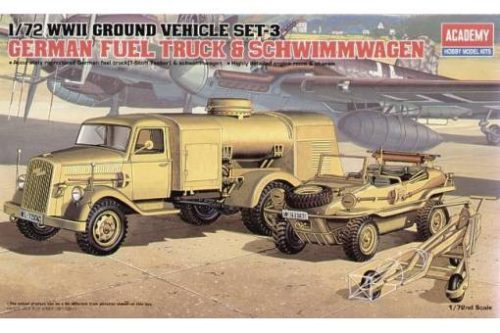 Academy Fuel Truck Schwimmwagen 1:72 (13401)