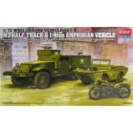 Academy M3 Half Track 1/4 ton Amphibian Vehicle 1:72 (13408)