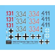 Academy Tiger I Early 1:72 (13422)