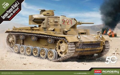 Academy German Panzer III Ausf.J "North Africa" 1:35 (13531)