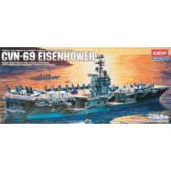 Academy CVN-69 USS Eisenhower Aircraft Carrier 1:800 (14212)
