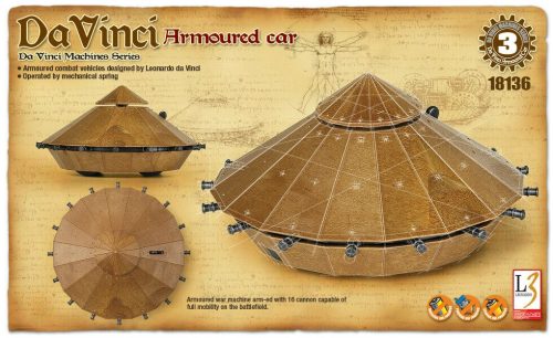 Academy Da Vinci Armoured Car (18136)