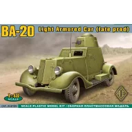 ACE BA-20 light armored car,late prod. 1:48 (ACE48109)