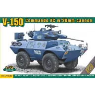 ACE V-150 Commando AC w/20mm cannon 1:72 (ACE72430)