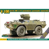   ACE V-100 with XM-174 automatic grenade launcher 1:72 (ACE72454)