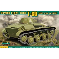 ACE T-60 Soviet light tank(GAZ prod.m.1942) 1:72 (ACE72541)