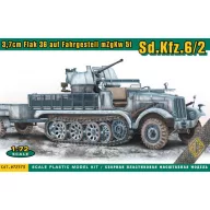   ACE SdKfz.6/2 3.7cm Flak 36 auf Fahrgestell mZgKw 5t 1:72 (ACE72573)