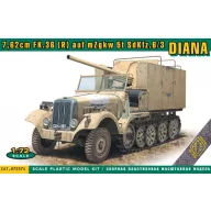   ACE Sdkfz.6/3 DIANA 7,62cm FK.36 (R) auf mZgkw 5t 1:72 (ACE72574)