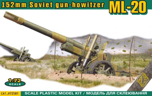 ACE WWII ML-20 Soviet 152mm gun-howitzer 1:72 (ACE72581)