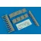 Aerobonus Flightline seat with 4 casters 1:32 (320.030)
