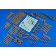   Aerobonus USAF F-2A Flightline trailer (steel platform with racks) 1:32 (320.090)
