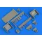 Aerobonus US 2ton wood deck trailer (caster steer) 1:32 (320.101)