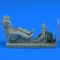 Aerobonus USAF WWII Pilot with ej. seat for P-47 Thunderbolt f.Hasegawa 1:32 (320.130)