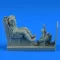 Aerobonus US NAVY WWII Pilot with ej. seat for F4U Corsair f.Trumpeter 1:32 (320.131)