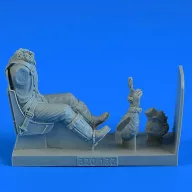   Aerobonus USAAF WWII Pilot with ej. seat for P-51D Mustang f.TRU/TAM/HAS/REV 1:32 (320.132)