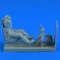 Aerobonus USAAF WWII Pilot with ej. seat for P-51D Mustang f.TRU/TAM/HAS/REV 1:32 (320.132)