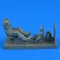 Aerobonus German Luftwaffe WWII Pilot with parachute for Bf 109K for Hasegawa 1:32 (320.146)